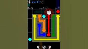 Flow Free - Bonus Pack 7X7 Walkthrough - Level 24