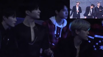 171201 EXO, Taemin, Wanna One, NCT reaction to BTS - Mic Drop MAMA 2017