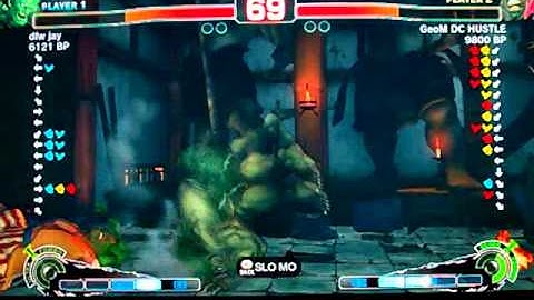 dfw jay (BL) VS GeoM DC HUSTLE (Boxer) XBL SSF4 Rank