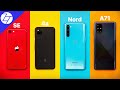 iPhone SE vs Pixel 4a vs OnePlus Nord vs Samsung A71 - BEST 2020 Budget Phone?