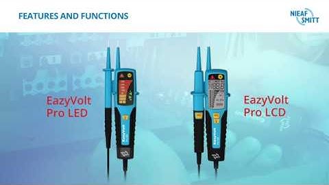 Pro Features and Functions New Nieaf-Smitt 2-Pole Voltage Testers