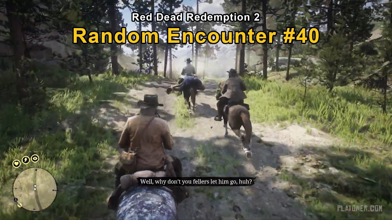 Bounty hunters - Random Encounter #40 - Red Dead Redemption 2 - YouTube