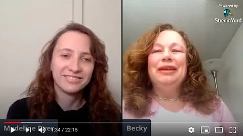 Authors Madeline Dyer and Becky Garrison in Conver...