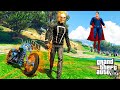 ПРИЗРАЧНЫЙ ГОНЩИК ПРОТИВ СУПЕРМЕНА ГТА 5 МОДЫ! GHOST RIDER VS SUPERMAN ОБЗОР МОДА GTA 5! ВИДЕО MODS