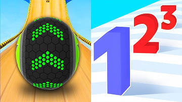 Going Balls VS Number Master - All Levels Android iOS Gameplay #1