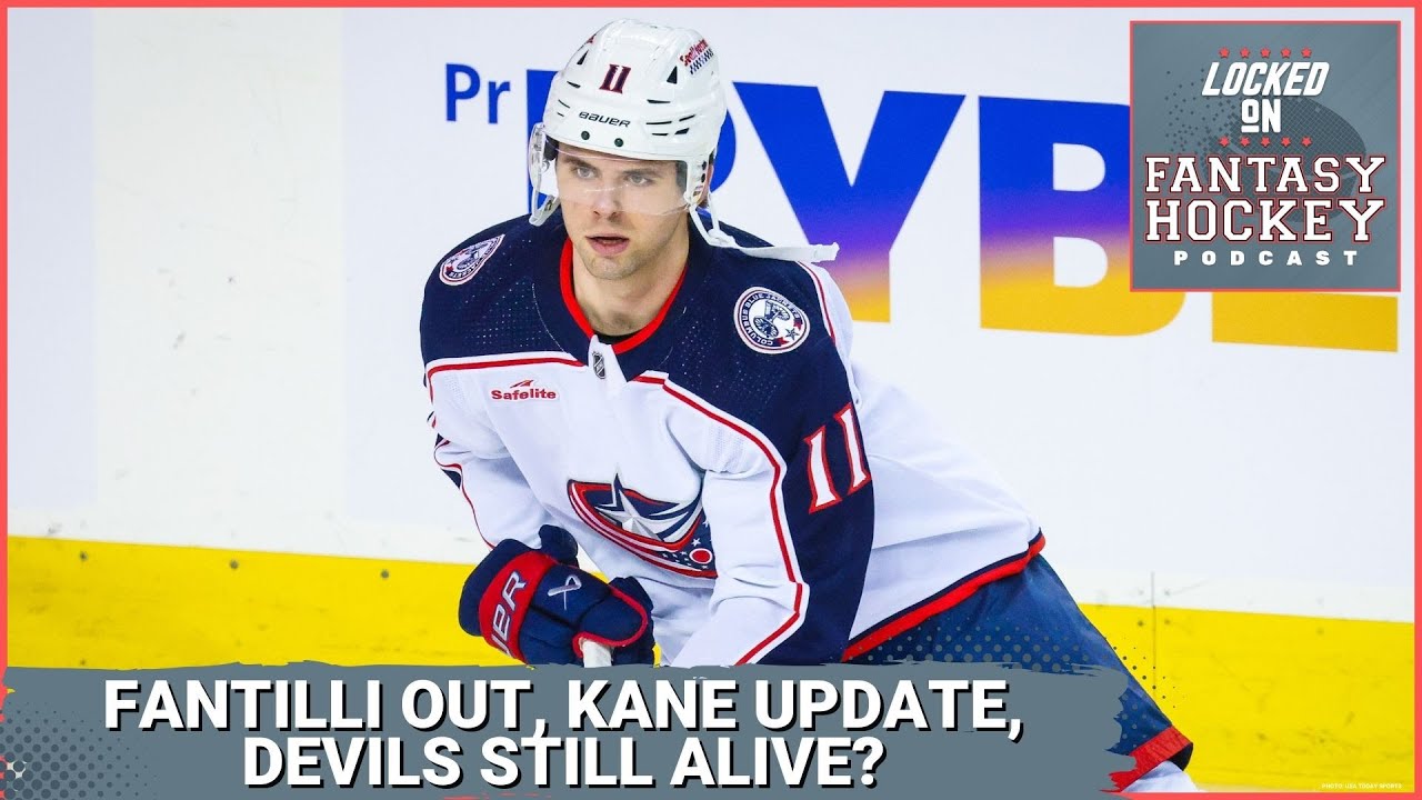 Fantasy Hockey Forecast: Fantilli, Laine, Blue Jackets | Kane Update | Can Devils Make A Run?