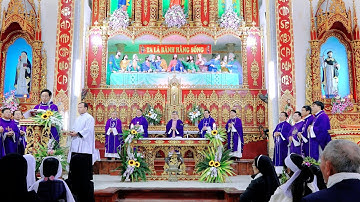 Bài Giảng Cha Giáo Giuse Vũ Ngọc Tứ Giám Đôc  Học Viện Têrêsa Avila Ngày  Lễ An Táng Ông Cố Đaminh