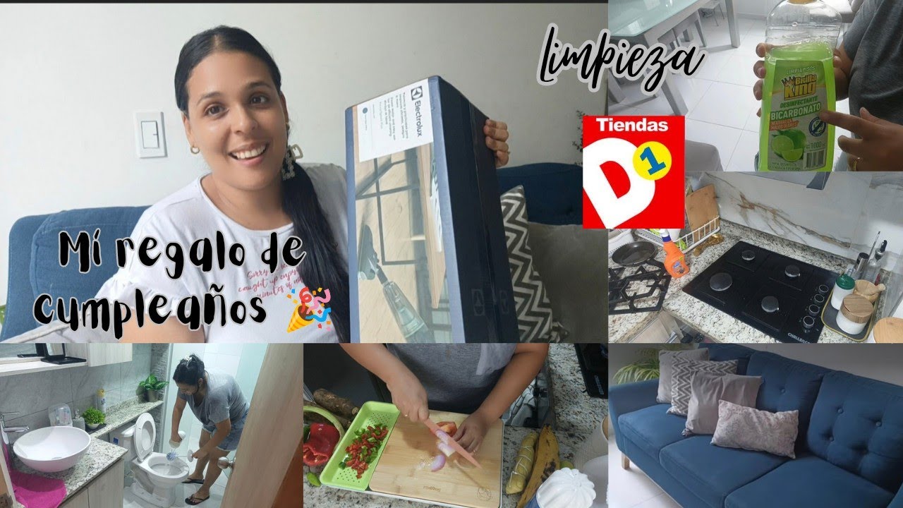 Cómo Limpiar Apartamento Pequeño En Una Hora!!! Increible regalo de cumpleaños #limpiaconmigo