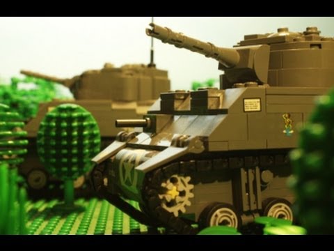 My attempt at a radio-controlled Lego tank that launches Lego soccer balls (= Lego GBC balls) using . 
