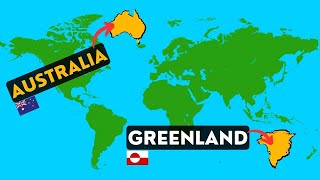 What if Greenland & Australia swapped places?