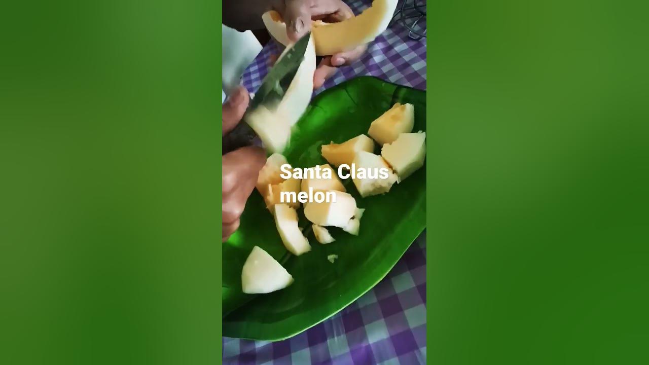 first-time-eating-santa-claus-melon-summervibes-youtube