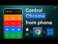 Google Chrome Remote Control Widget for PC | Keyboard Extension