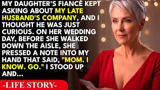 During Her Wedding, My Daughter Pressed a Note Into My Hand That Said, Mom. I Know. Go.