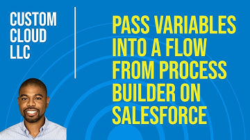 Passing Variables into a flow from a process in Salesforce