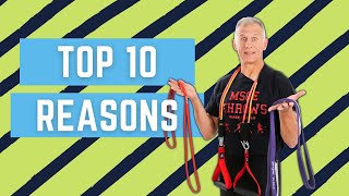 Top 10 Reasons Why Resistance Bands Beat Free Weights