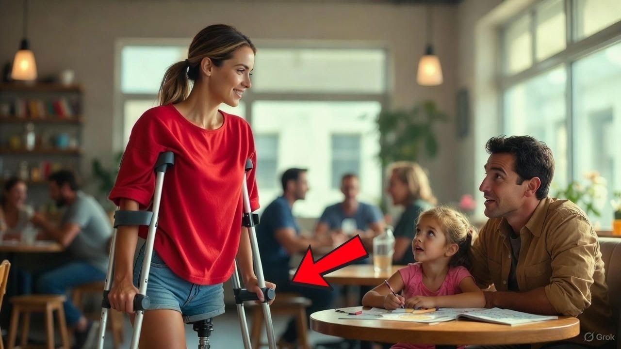 «Можно мне сесть за этот стол?» — спросила одноногая девочка овдовевшего отца, и ответ дочери всё...