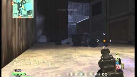 MW3 Wii| Flawless FFA MP7 MOAB!