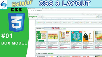 CSS Box Model - Belajar CSS 3 Layout #01