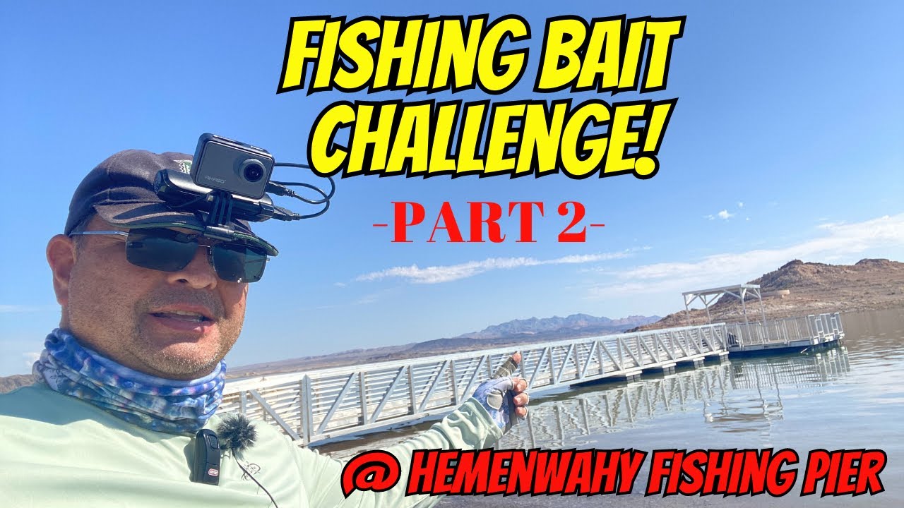 Fishing Bait Challenge  Hemenway Fishing Pier 