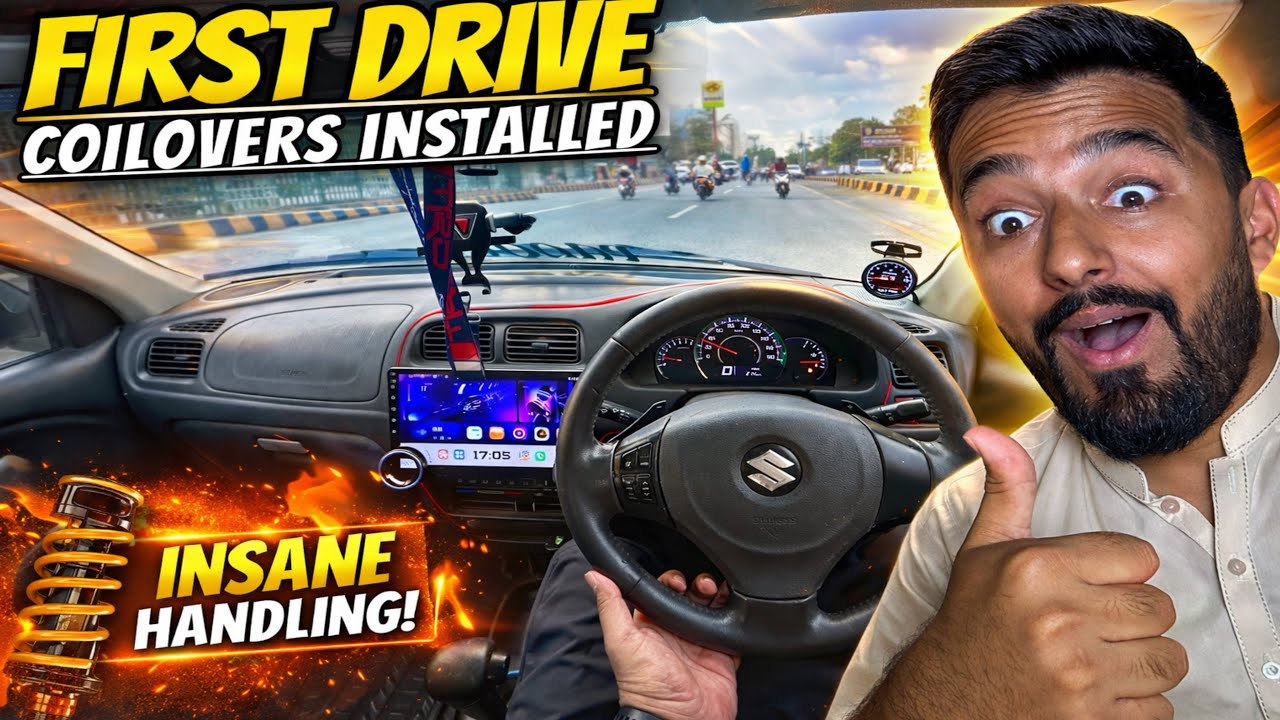 We took first drive of paroo after installing coilovers | Comfort, Handling & Road Test