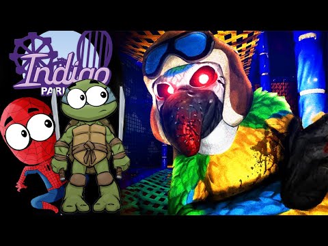 ПОПАЛИ В ЗАБРОШЕННЫЙ ПАРК АТРАКЦИОНОВ ► Indigo Park Chapter 1 (Спайдер и Ниндзяго)
