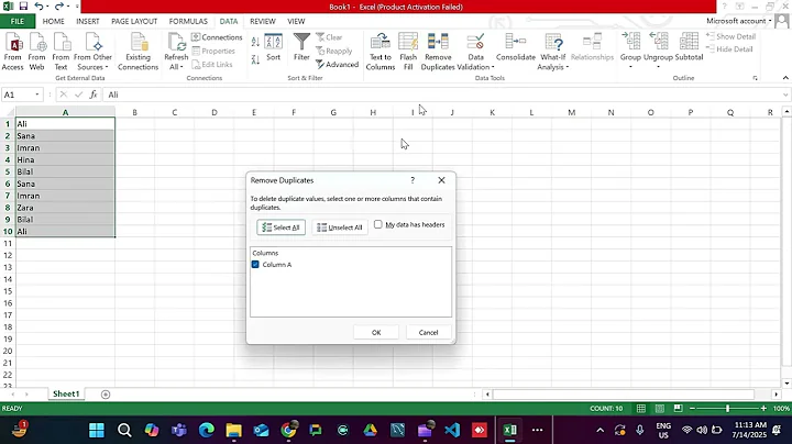 How to Quickly Remove Duplicates in Excel | Excel Data Cleaning Tip