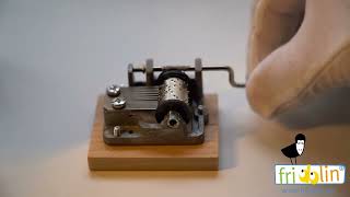 Fridolin Spieluhr Music Box, Beethoven - Ode An Die Freude Ode To Joy - Without Box