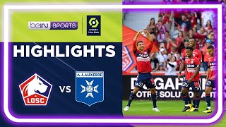 Lille 4-1 Auxerre | Ligue 1 2022/23 Match Highlights