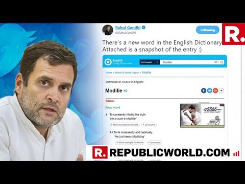 Did Rahul Gandhi Lie On 'Modilie'? It's His 'Dictionary' Versus The Rest