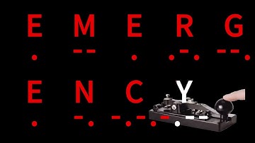 Morse Code for "Emergency" with Flashlight Signals