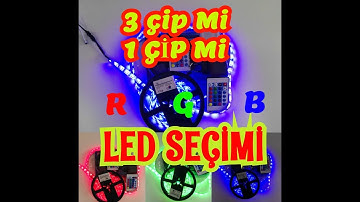 RGB Şerit Led Seçimi 