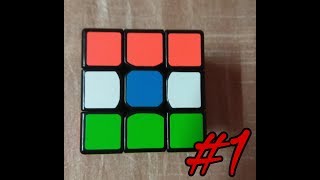 How to make a flag on a Rubik's cube #1|INDIAN FLAG|THECUBINGWORLD