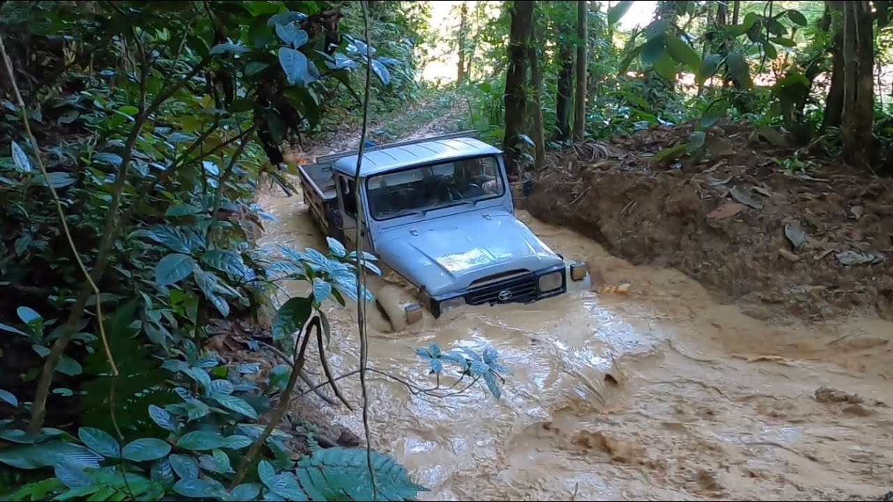 PIOR TRILHA QUE JÁ FIZ COM A TOYOTA BANDEIRANTE.