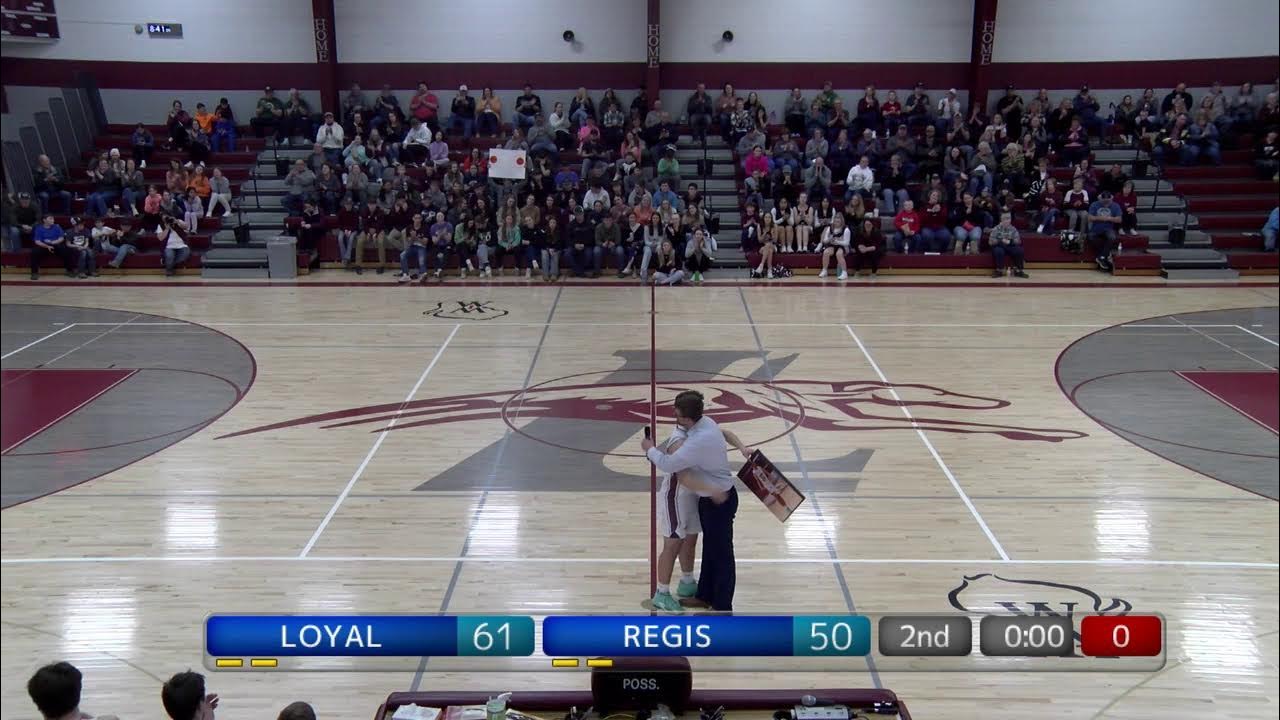 Loyal Boys Basketball vs. Eau Claire Regis February 22, 2024 YouTube