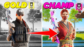 How I Went From Hardstuck GOLD to R6 Champion