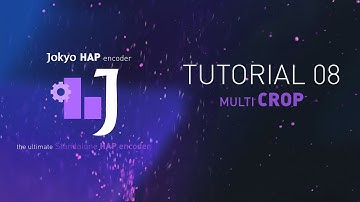 JOKYO HAP Encoder : Tutorial 08 : Multi crop