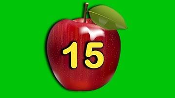 15 Second 🍏 Apple Green Screen Timer Apple Green Screen Timer