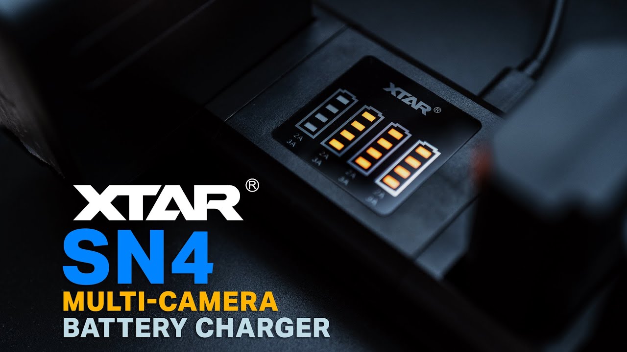 XTAR SN4 MultiCamera Battery Charger, Review YouTube