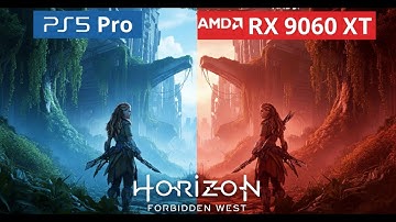 RX 9060 XT vs PS5 Pro – Who Wins the 4K Visual Quality Battle?! HFW