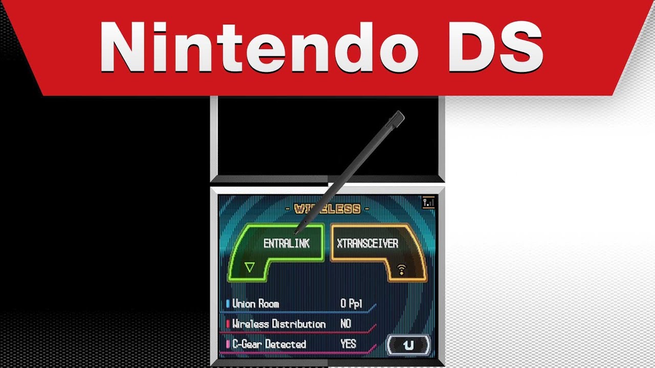 Nintendo Ds Use C Gear In Pokemon Black Version 2 Or Pokemon White Version 2 To Access Entralink Youtube