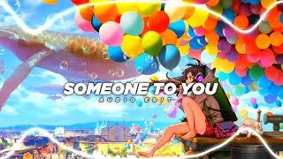BANNERS - Someone To You [Audio Edit]