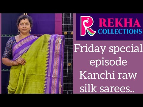 #Rekha collections#Surekha reddy#kanchi raw silk and Dupiyana silk sarees...