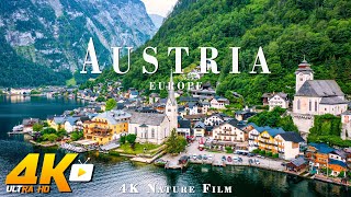 : FLYING OVER AUSTRIA (4K UHD) Beautiful Nature Scenery with Relaxing Music | 4K VIDEO ULTRA HD