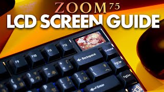 How to Customize LCD on Zoom75 Keyboard (Temperatures & Complete Function Tutorial!) screenshot 3
