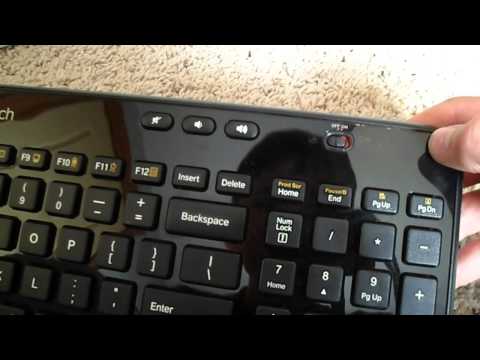 Logitech K360 Wireless Keyboard Review and Demo