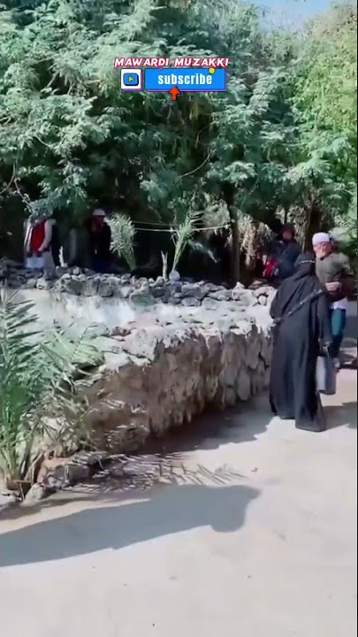 INILAH TELAGA YG PERNAH DI LUDAHI OLEH RASULULLAH SAW YAITU TELAGA IZIQ #madinah #short