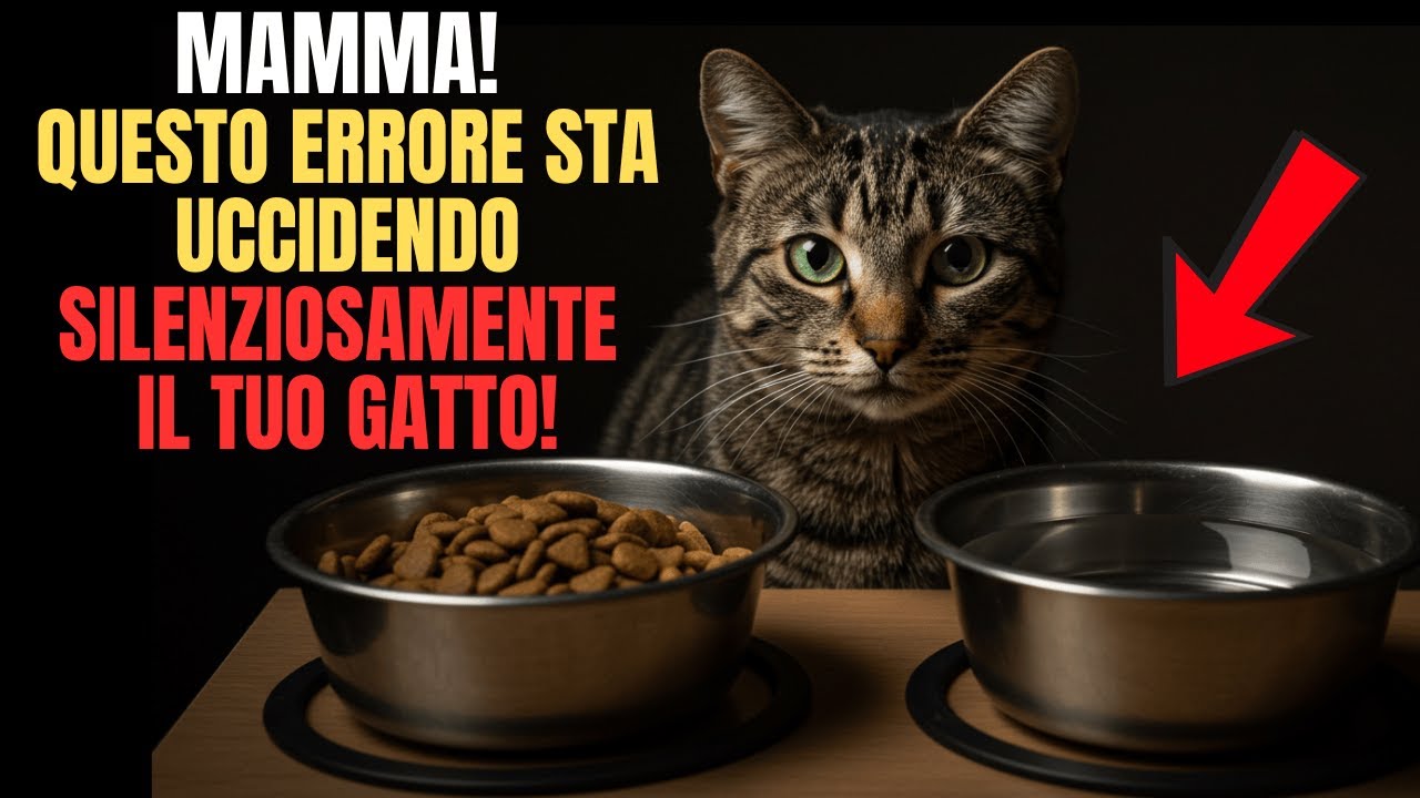Se hai un gatto in casa, questi errori possono essere letali!