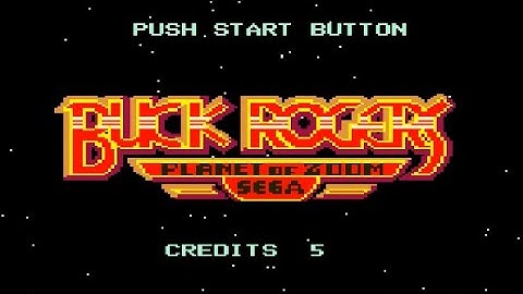Buck Rogers: Planet of Zoom - Arcade (1982)