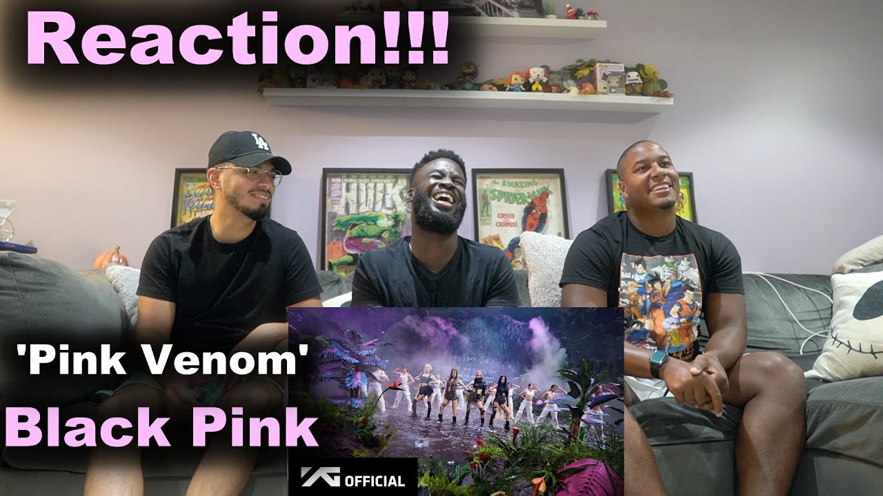 블랙핑크 BLACKPINK GROUP MV REACTION | PINK VENOM