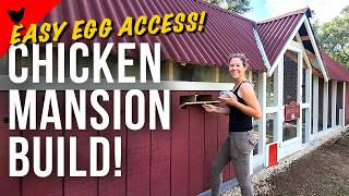 How to Build a BIG Chicken Coop with Storage by April Wilkerson 115,848 views 5 months ago 18 minutes